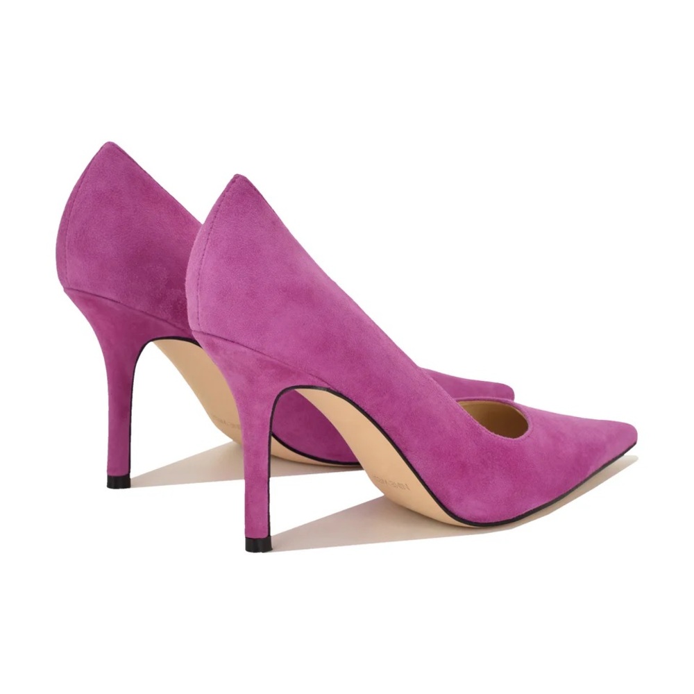 Nine West Gemmha Leather Pointy Toe Pumps 8 - Picture 2 of 6